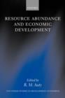 Image for Resource Abundance and Economic Development