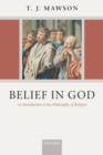 Image for Belief in God  : an introduction to the philosophy of religion