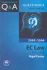Image for EC Law 2005/2006