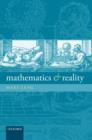 Image for Mathematics and reality