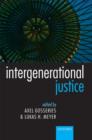 Image for Intergenerational Justice