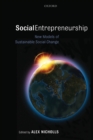 Image for Social entrepreneurship  : new models of sustainable social change
