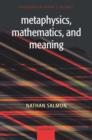 Image for Metaphysics, mathematics, and meaning  : philosophical papersVol. 1