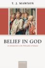 Image for Belief in God  : an introduction to the philosophy of religion