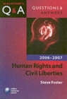 Image for Human Rights and Civil Liberties 2006-2007