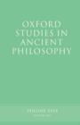 Image for Oxford studies in ancient philosophyVol. 29