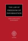 Image for The Law of Freedom of Information: First Cumulative Supplement