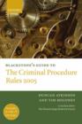 Image for Blackstone&#39;s Guide to the Criminal Procedure Rules 2005