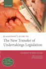 Image for Blackstone&#39;s guide to the new transfer of undertakings legislation