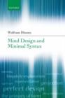 Image for Mind Design and Minimal Syntax