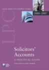 Image for Solicitors&#39; accounts 2006-07  : a practical guide