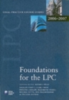 Image for Foundations for the LPC 2006-07