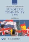 Image for The Foundations of European Community Law