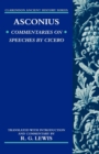 Image for Commentaries on speeches of Cicero