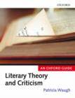 Image for Literary Theory and Criticism