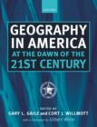 Image for Geography in America at the Dawn of the 21st Century