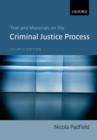 Image for Text and Materials on the Criminal Justice Process