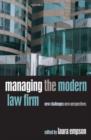 Image for Managing the Modern Law Firm