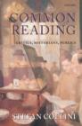 Image for Common reading  : critics, historians, publics