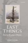 Image for Last things  : Emily Brontèe&#39;s poems