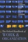 Image for The Oxford Handbook of Work and Organization