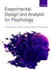Image for Experimental Design and Analysis for Psychology
