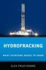 Image for Hydrofracking  : what everyone needs to know