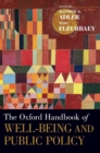 Image for The Oxford handbook of well-being and public policy