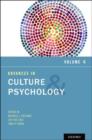 Image for Advances in Culture and Psychology