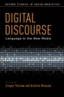 Image for Digital discourse: language in the new media