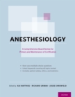 Image for Anesthesiology: a comprehensive board review for primary and maintenance of certification
