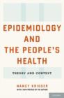 Image for Epidemiology and the people&#39;s health  : theory and context