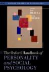 Image for The Oxford handbook of personality and social psychology