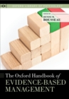 Image for The Oxford handbook of evidence-based management