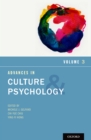 Image for Advances in Culture and Psychology. Volume 3 : Volume 3