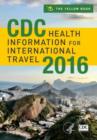 Image for CDC Health Information for International Travel 2016
