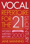 Image for Vocal Repertoire for the Twenty-First Century, Volume 1