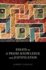 Image for Essays on A Priori Knowledge and Justification