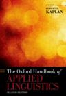 Image for The Oxford handbook of applied linguistics