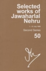 Image for Selected Works of Jawaharlal Nehru (1-31 JULY 1959)