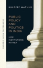 Image for Public policy and politics in India