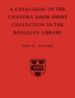 Image for A Descriptive Catalogue of the Sanskrit and other Indian Manuscripts of the Chandra Shum Shere Collection in the Bodleian Library: Part III. Stotras