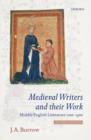 Image for Medieval writers and their work  : Middle English literature, 1100-1500