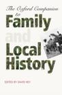 Image for The Oxford Companion to Family and Local History