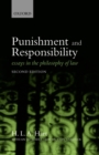Image for Punishment and responsibility  : essays in the philosophy of law