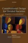 Image for Constitutional Design for Divided Societies