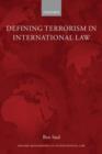 Image for Defining terrorism in international law