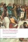 Image for The first philosophers  : the pre-Socratics and sophists
