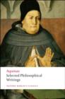 Image for Selected Philosophical Writings