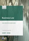 Image for Business Law 2008-2009